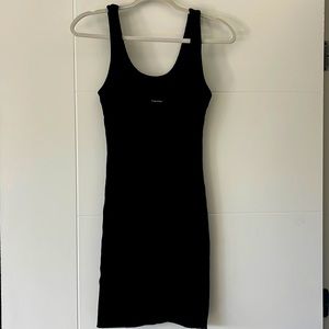 Like new Calvin Klein thick cable mini tank dress
